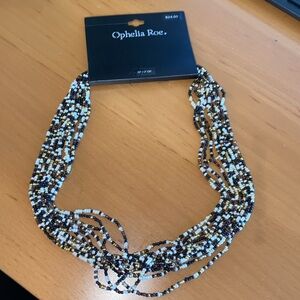 Ophelia Roe multistand Necklace NWT